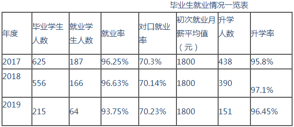 漯河卫校2019教育质量年度报告(图5)